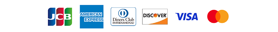 JCB,American Express,Diners Club,Discover,Visa,Mastercard
